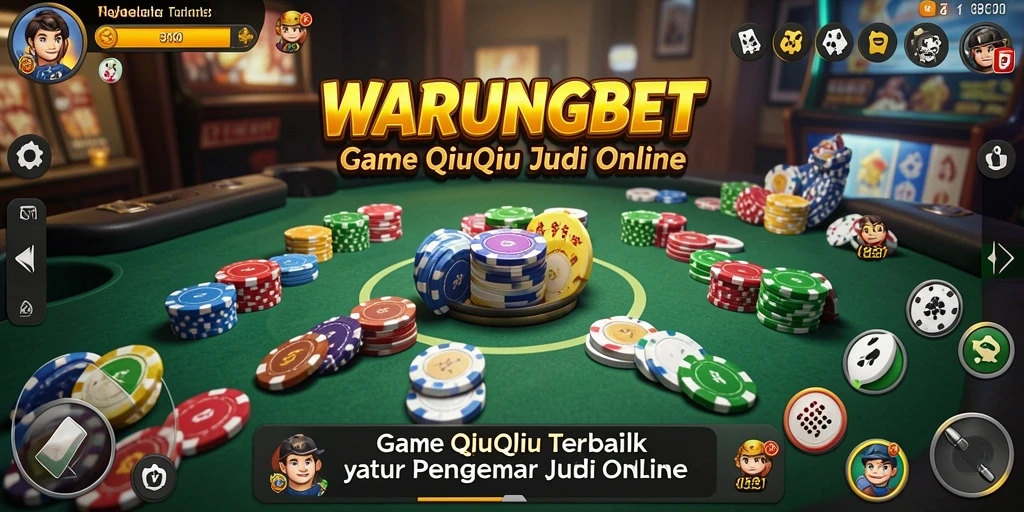 Tampilan gameplay QiuQiu yang mendebarkan di WARUNGBET.